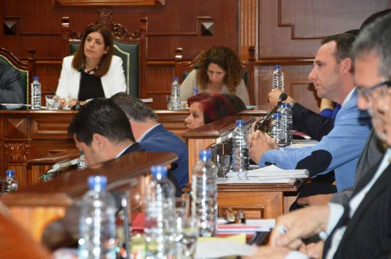 Pleno del Ayuntamiento de Telde (Foto TA)